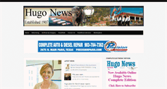 Desktop Screenshot of hugonews.com